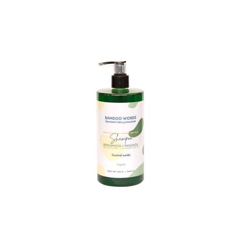 Shampoo Anticaída con Bergamota 500 ml | Fortalece Cabello Débil