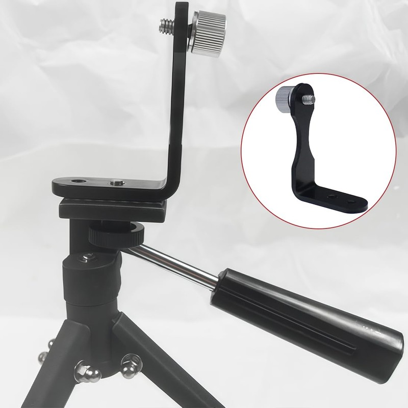 GGUFAY Universal Binoculars Tripod Adapter L Mount Metal Tripod Mounting