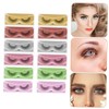 TOVINANNA 12 Pairs Lash Extension Kit Grafting False Eyelashes Tint