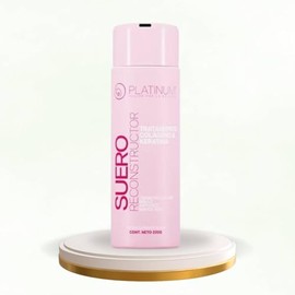 Tratamiento suero reconstructor keratina y colageno,Nueva presentacion Platinum 220 gr.