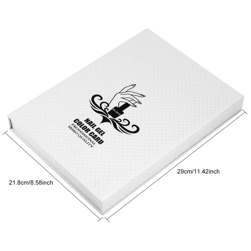 Nail Gel Colour Card - Nail Polish Display Book with