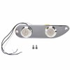Electric Bass Control Plate with Knobs for Fender 51 P