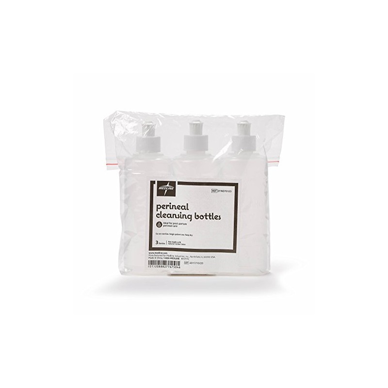 Medline - Botella de riego perineal de 8 onzas, botella
