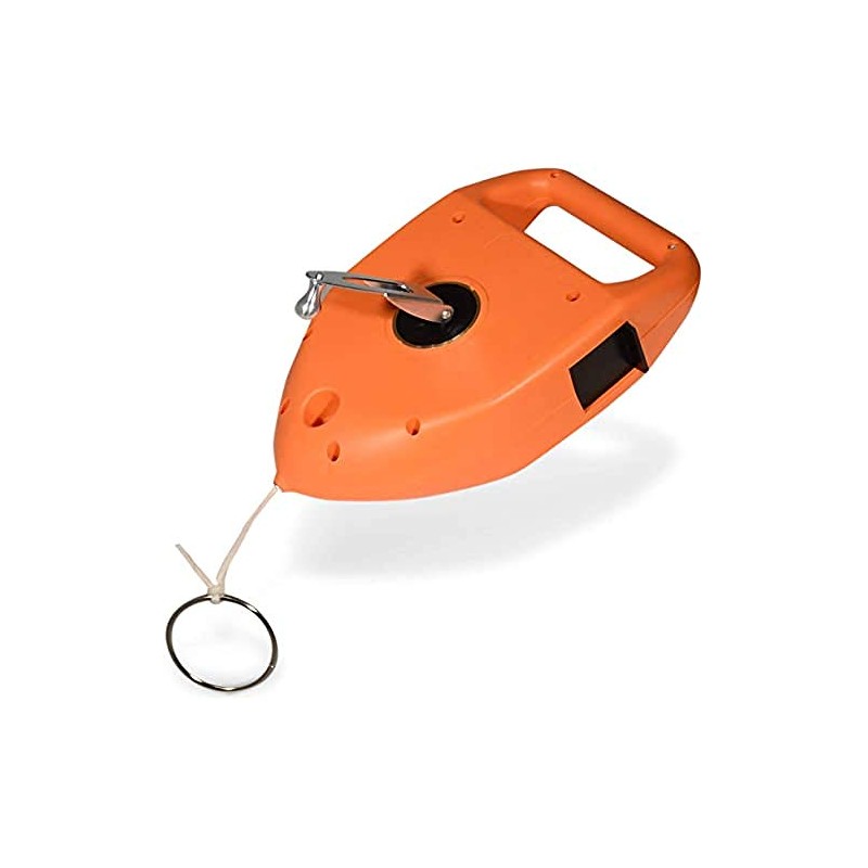 EDMA Line 50 M Chalk Line with Large Handle Red