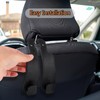 Tikplus Pack of 2 Car Seat Double Hooks Back Hooks,