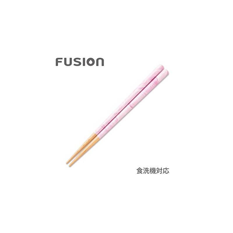 FUSION Cream G-64649 Chopsticks Children, Dishwasher Safe, Natural Wood, 7.1