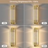 camuucci Battery Operated Wall Sconce Rechargeable Battery Powered 12000mAh Wall