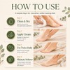 MOOM Crema y loción de spa para pies, talones agrietados