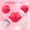 Halloscume 50 Pcs galentines balloons Valentines Day Decorations self inflating