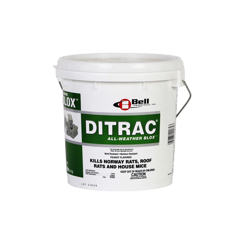 Ditrac All-Weather Blox Bell Labs Rat Poison/Bait