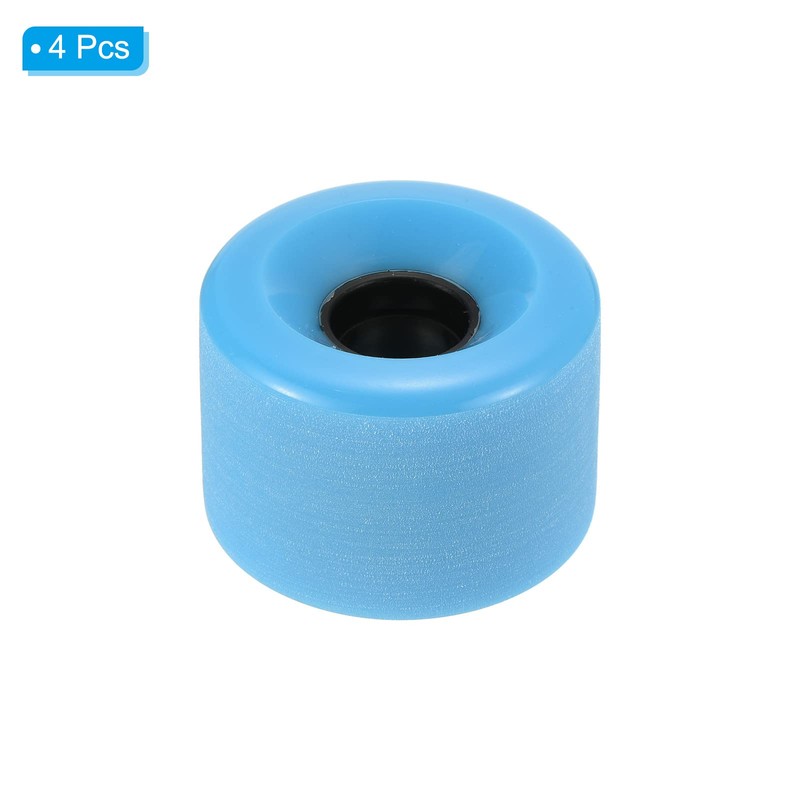 PATIKIL 65mm 78A Longboard Wheels Soft, 4 Pack Cruiser Wheels