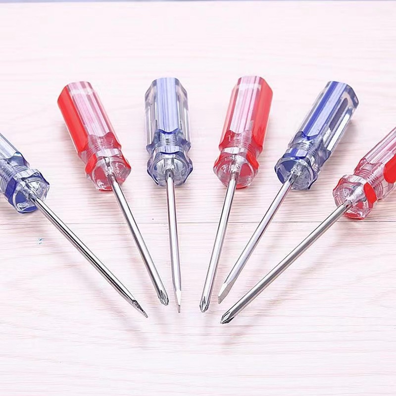 2-Piece Smaller Work Screwdriver Set Including Slotted, Phillips and Pozidriv