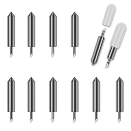 THANMAO 10 cuchillas de corte de repuesto compatibles con Joy, corte de tela de vinilo de carburo estándar compatibles con Joy Machine