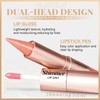 Pink Lip Gloss and Lip Liner, Glitter Dual End 2in1