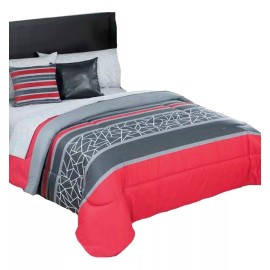 Elefantito Edredon King Size Con Sabanas Grafito Algodon Envio Gratis