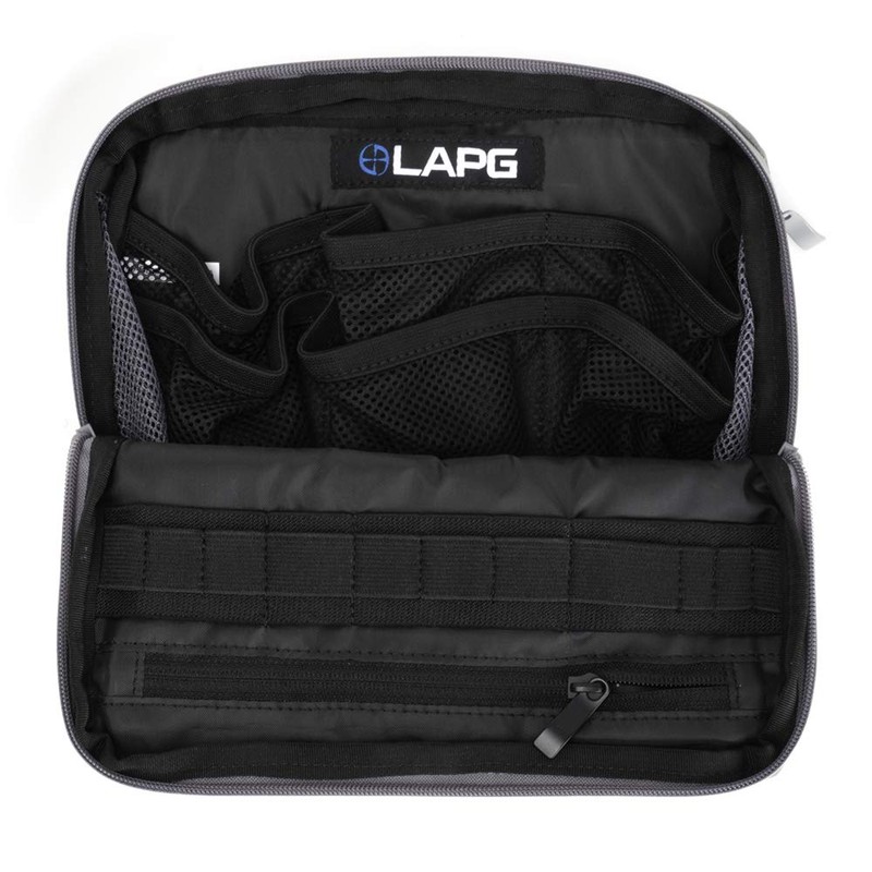 LA Police Gear HAMS Expandable Electronics Pouch, Toiletry Travel Pack,