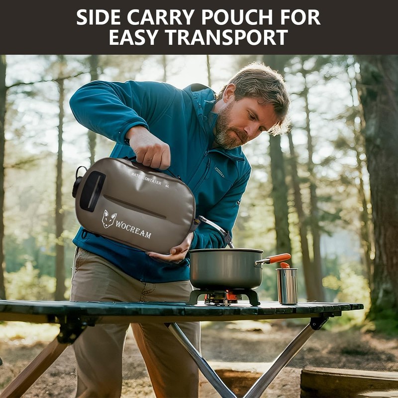 CyConncet Foldable Water Canister, Water Tank, Foldable Tank, Up to