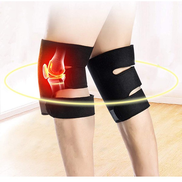 Medical Grade Self Heating Knee Pad Thermal Heated Knee Brace Support Protector Knee Warmer Pads Legging Stockings - Pain Relief, Warming Knee, Non-Slip