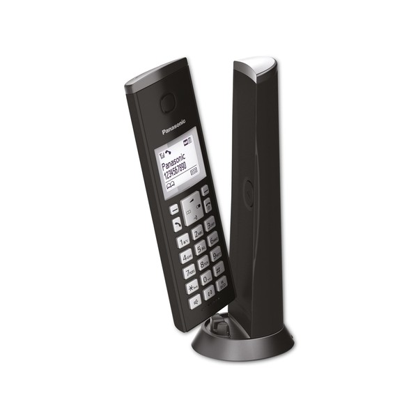 Panasonic KX-TGK220GB design telephone with answering machine & alarm clock,