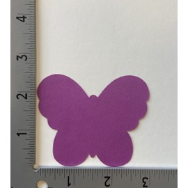 3" Butterfly Assorted Color Creative Cut-Outs, 31 Cut-Outs in a Pack for Spring, Summer Classroom Garden Kids’ School Craft Projects