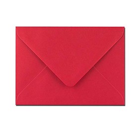 arkCRAFT 25 x C6 Premium Envelopes 100gsm 114mm x 162mm (Red)