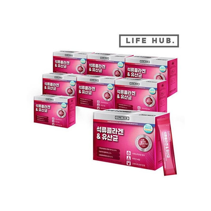 Life Hub [Life Herb] Life Herb Pomegranate Collagen Lactobacillus 8