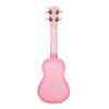 Pink Burst Soprano Dolphin Ukulele