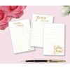 Bridal Notepads (Wedding To Do Notepads 3 Pack)