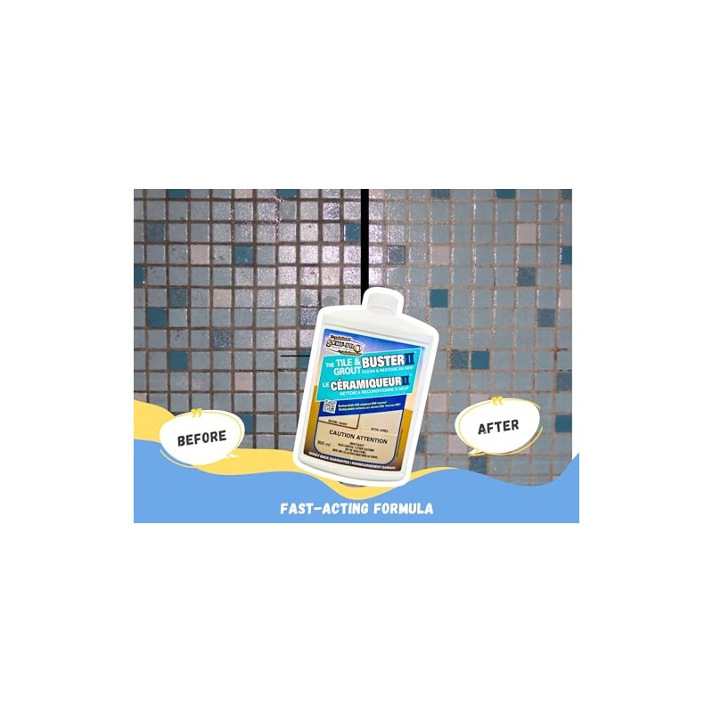 SURF PRO Tile & Grout Buster II – 850 ml