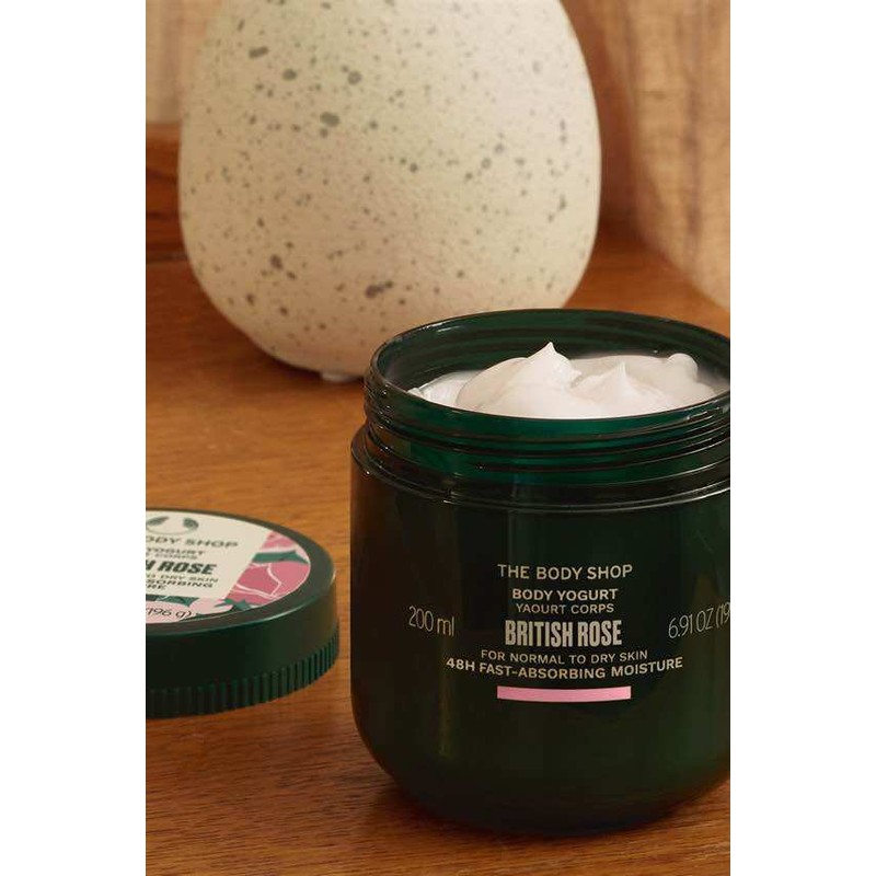 THE BODY SHOP BODY YOGURT 200ml | BRITISH ROSE |