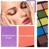 DWDiWen 36 Colors Makeup Eyeshadow Palette, Colorful Matte Glitter Eyeshadow