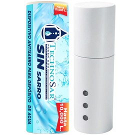 Sistema Antisarro y Suavizador de Agua para Cisterna y Tinaco 5,000 a 10,000 L | 7 Meses de Protección | Filtro Magnético Ecológico | Descalcificador | TECHNOSAR