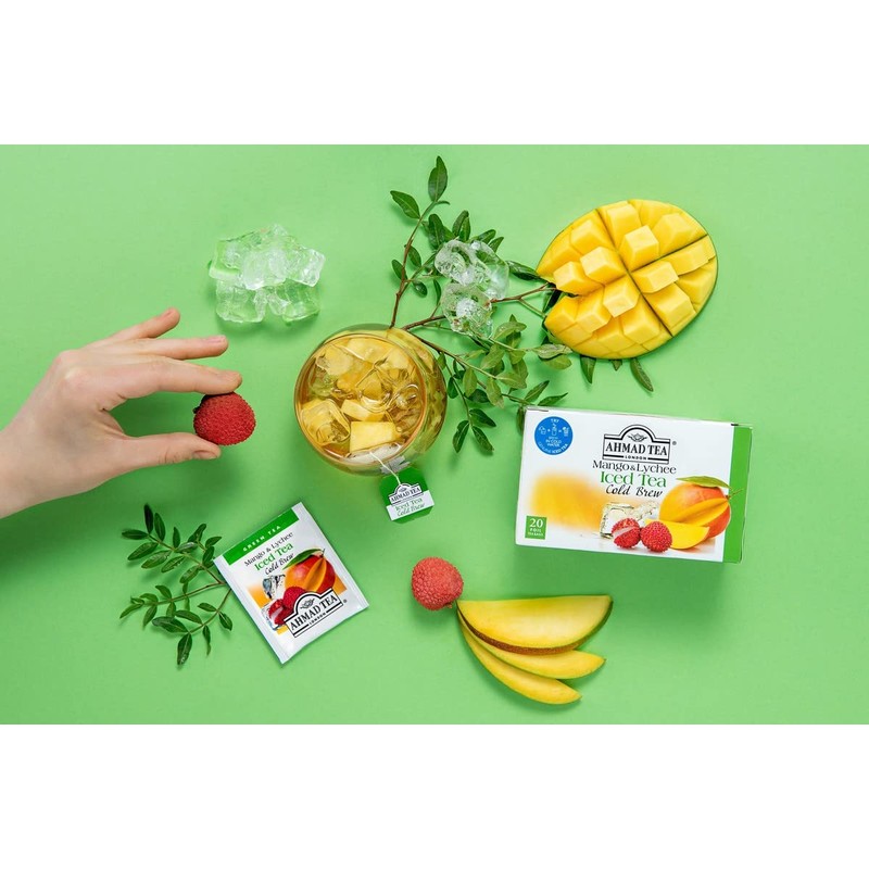 Ahmad Tea Mango & Lychee Cold Brew | Green Tea
