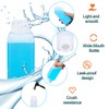 Tight Seal Plastic Bottles with Caps, Laboratory Reaction Bottles, Reusable