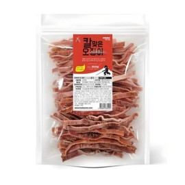 Sliced Dried BBQ Squid Strips 200g – Chewy Roasted Korean-Style Seafood Treat