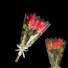 Clear Flower Bouquet Bags Waterproof Florists Bouquet Sleeves, Plastic Cellophane