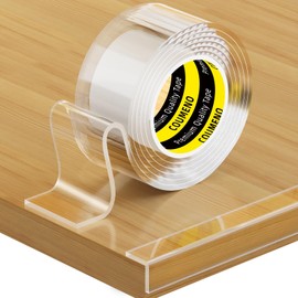 COUMENO Clear Edge Protector,Safe Corner Protector, Anti-Sharp Edge Protector, for Furniture, Drawers, Tables, Cabinets 0.8inX16.4FT