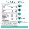 Newbiotics 60 Billones Con Magnesio Newmanity 120 Caps Sabor Sin