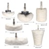 Myqqhbs Buffing Wheel Polishing Wheel Kits for Drill Buffing Pad