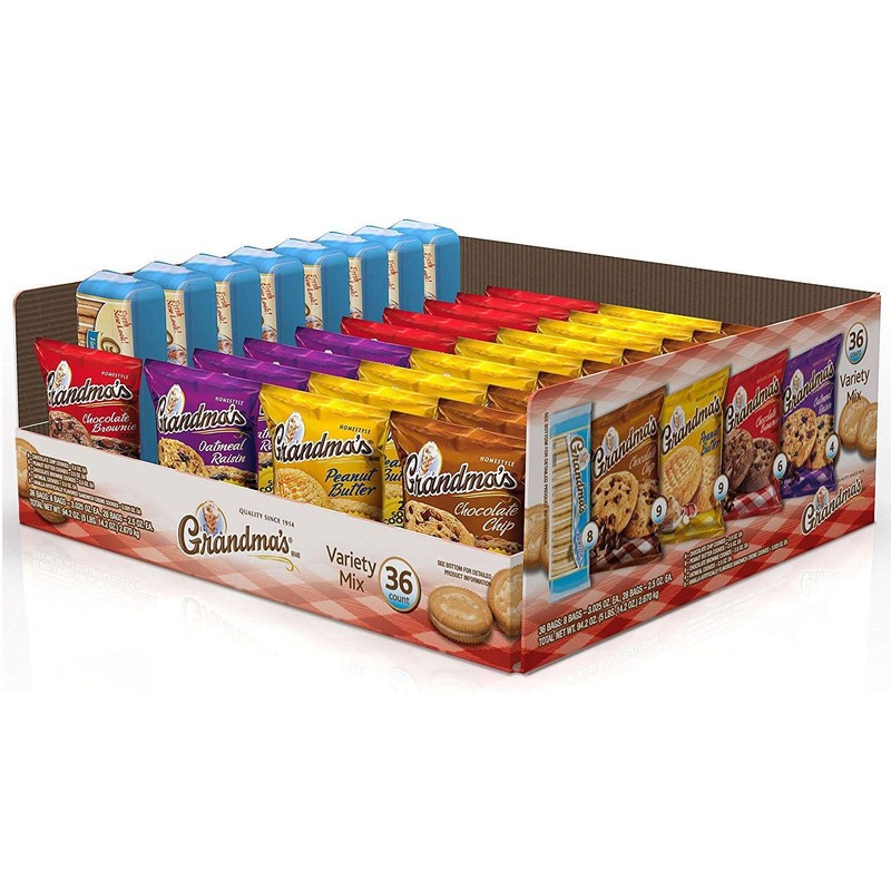 Grandma's Cookies Variety Tray LAY14867 36/pk