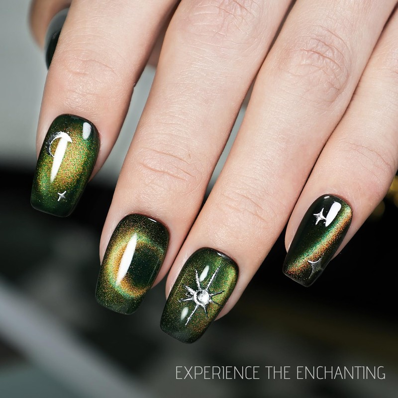 16.5 mL 9D Chameleon Cat Eye Gel Polish with Magnet,