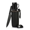 ODDIER Knife Set, 10 Piece Kitchen Knife Set with Block