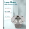 SCITOO Mower Spindle Spindle Assembly Replacement for Bunton for Bobcat
