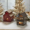 Park Designs Metal House Tealight Holder | Rustic Tin Candle