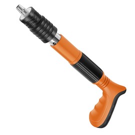 Sarini Mini Nail Gun Manual Wall Nail Fastening Tool Power Low Noise Air Nailer Machine Adjustable Cement Wall Nailer Hand Tool Lightweight for Woodworking Decoration