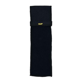 MGP Dri-Towel, Football Towel With Loops, Football Field Towels, and Player Sweat Towels With Velcro, Super Absorbent, Durable, Functional Football Accessories, Quick Hand Drying Property - (Black)