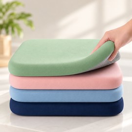 Memory Foam Seat Cushion for Long Sitting – Soft Padded Comfort for Office Chairs, Car Seats & Home Seating