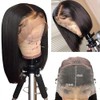 Bestvivid 13x4 Lace Front Bob Wig Human Hair HD Lace