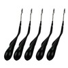 Mawa Extra Wide Jackets Clothing Hanger, Pack of 5, Black