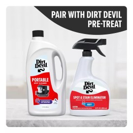 Dirt Devil Solución Portátil De Limpiador De Alfombras, Dirt Devil